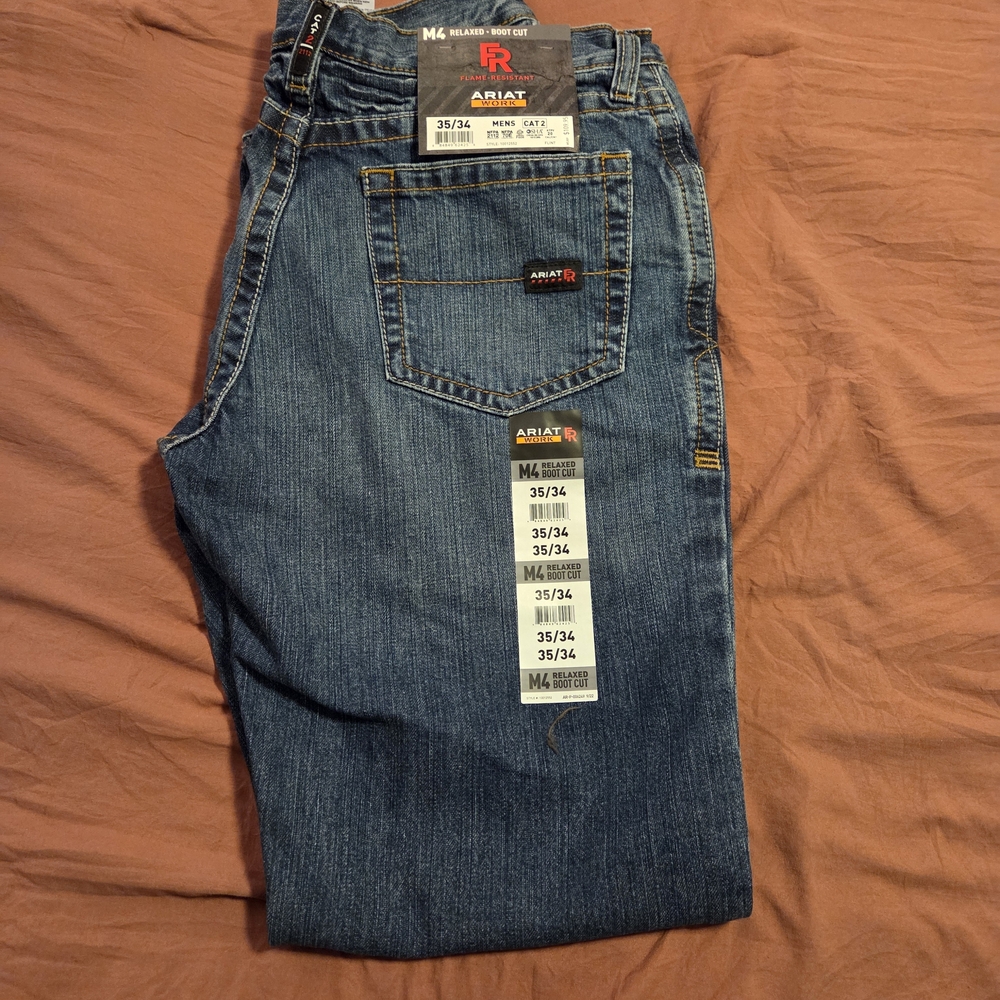 Ariat Men's Relaxed Fit Denim Jeans